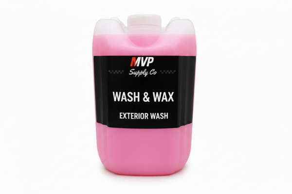 Wash & Wax Exterior Wash - Pink Liquid