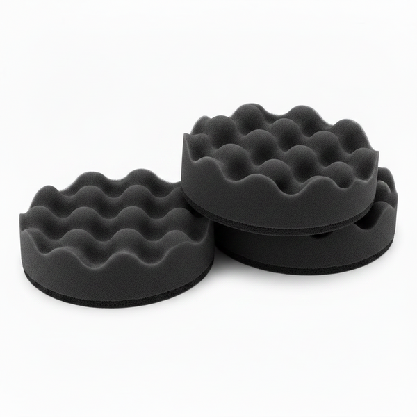 3” Waffle Foam Finish Pad