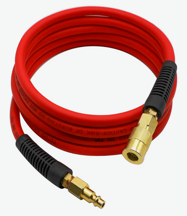 Red 1/4” Hose - 10ft (300 psi)