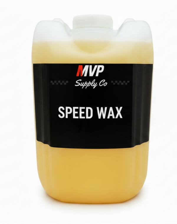 Speed Wax 5-Gallon Label