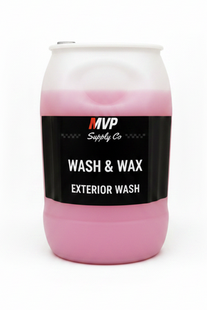 Wash & Wax Exterior Wash - Pink Liquid