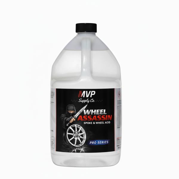 Wheel Assassin 1-Gallon - Clear Jug
